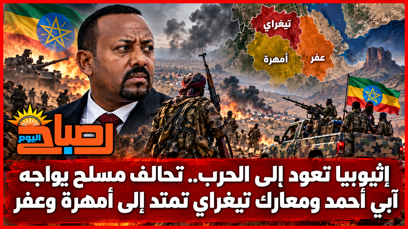 إثيوبيا تعود إلى الحرب.. تحالف مسلح يواجه آبي أحمد ومعارك تيغراي تمتد إلى أمهرة وعفر